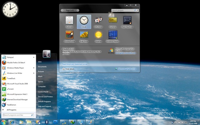 NetGeo Theme for Windows 7