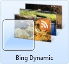 Download Bing Dynamic Windows 7 Theme powered by Bing RSS