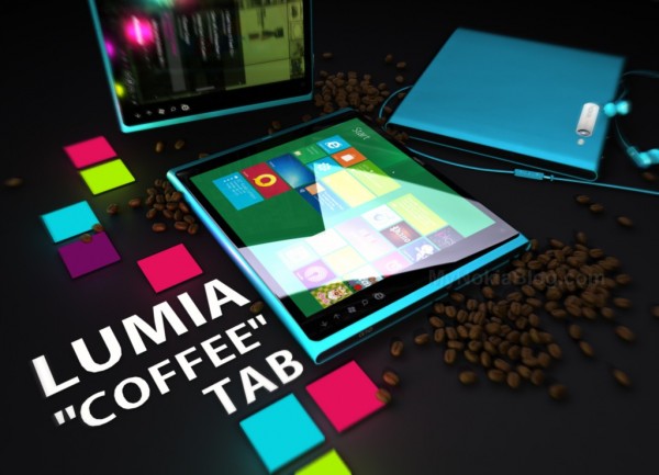 Windows 8 Tablet Concept – Nokia Lumia “Coffee” Tab